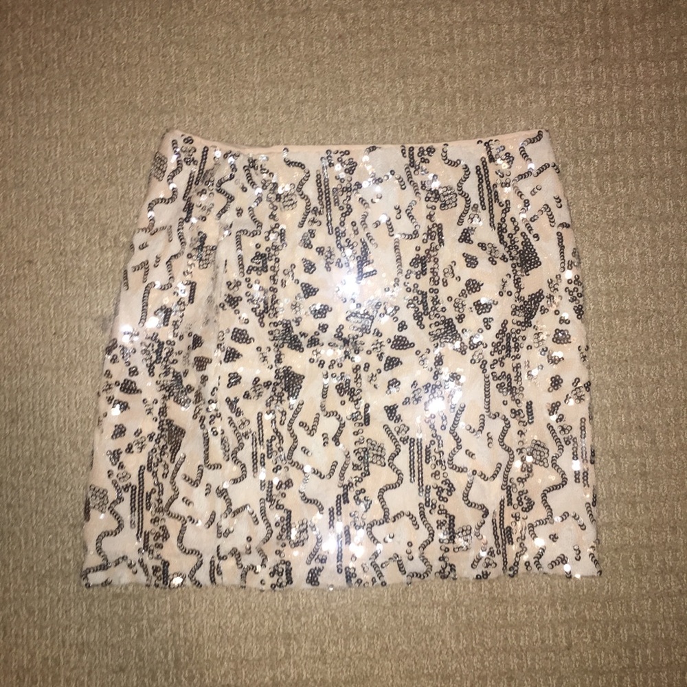 Sparkly forever 21 mini skirt